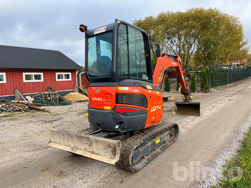 Kubota U27-4 minigrävare - Minigravemaskine: billede 5 Kubota U27-4 minigrävare - Minigravemaskine: billede 5
