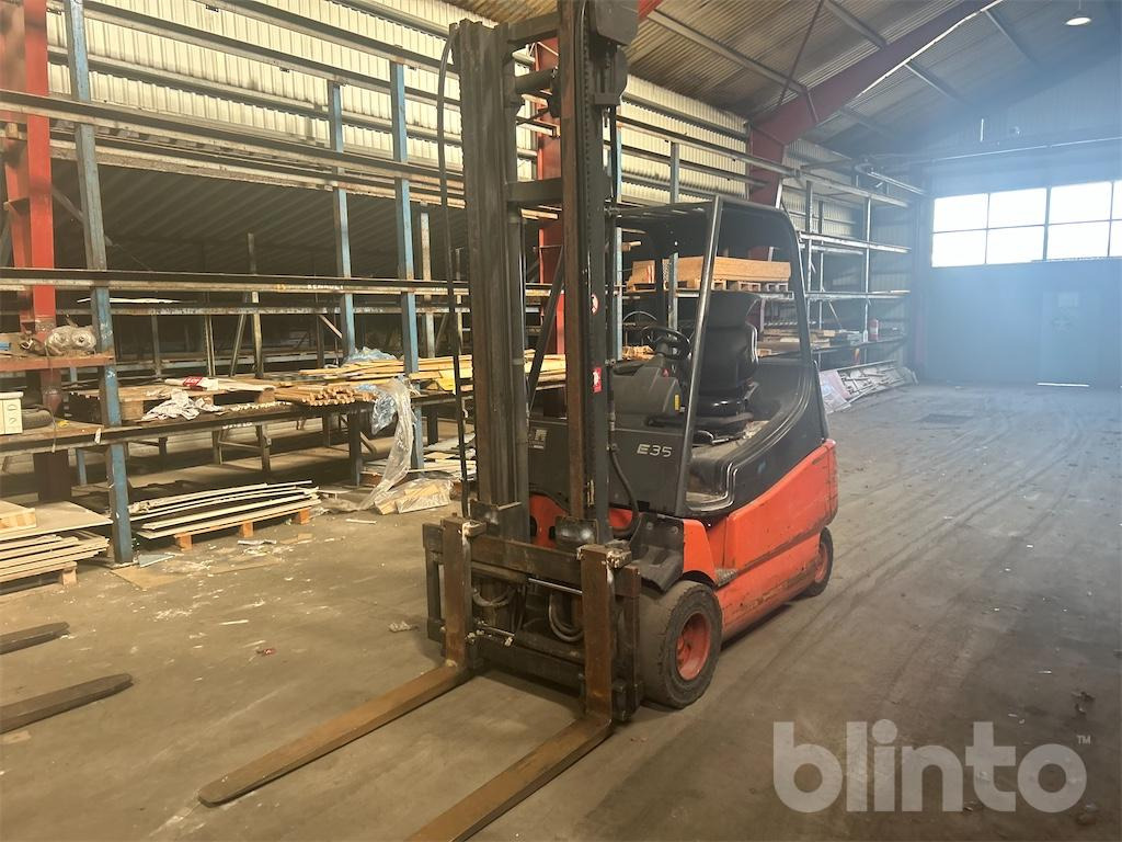 Linde E35 - Gaffeltruck: billede 2 Linde E35 - Gaffeltruck: billede 2