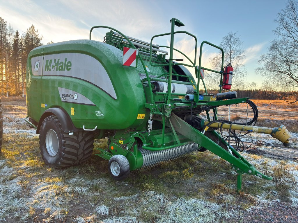 Mchale Fusion 4 - Rundballepresse, Indpakker: billede 3 Mchale Fusion 4 - Rundballepresse, Indpakker: billede 3