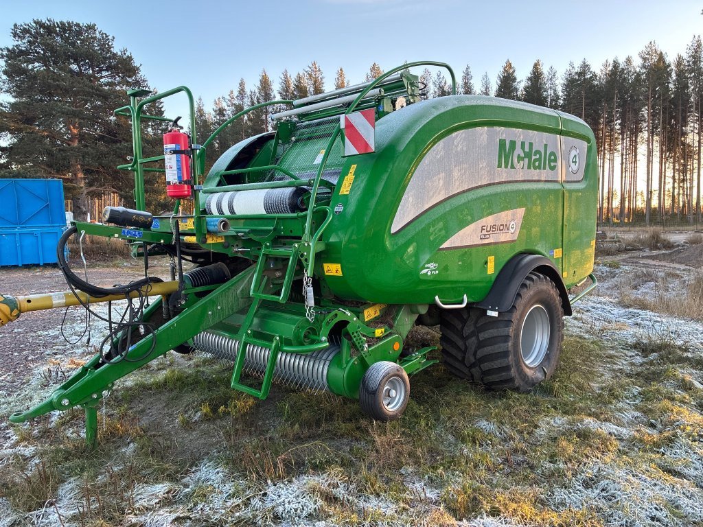 Mchale Fusion 4 - Rundballepresse, Indpakker: billede 1 Mchale Fusion 4 - Rundballepresse, Indpakker: billede 1