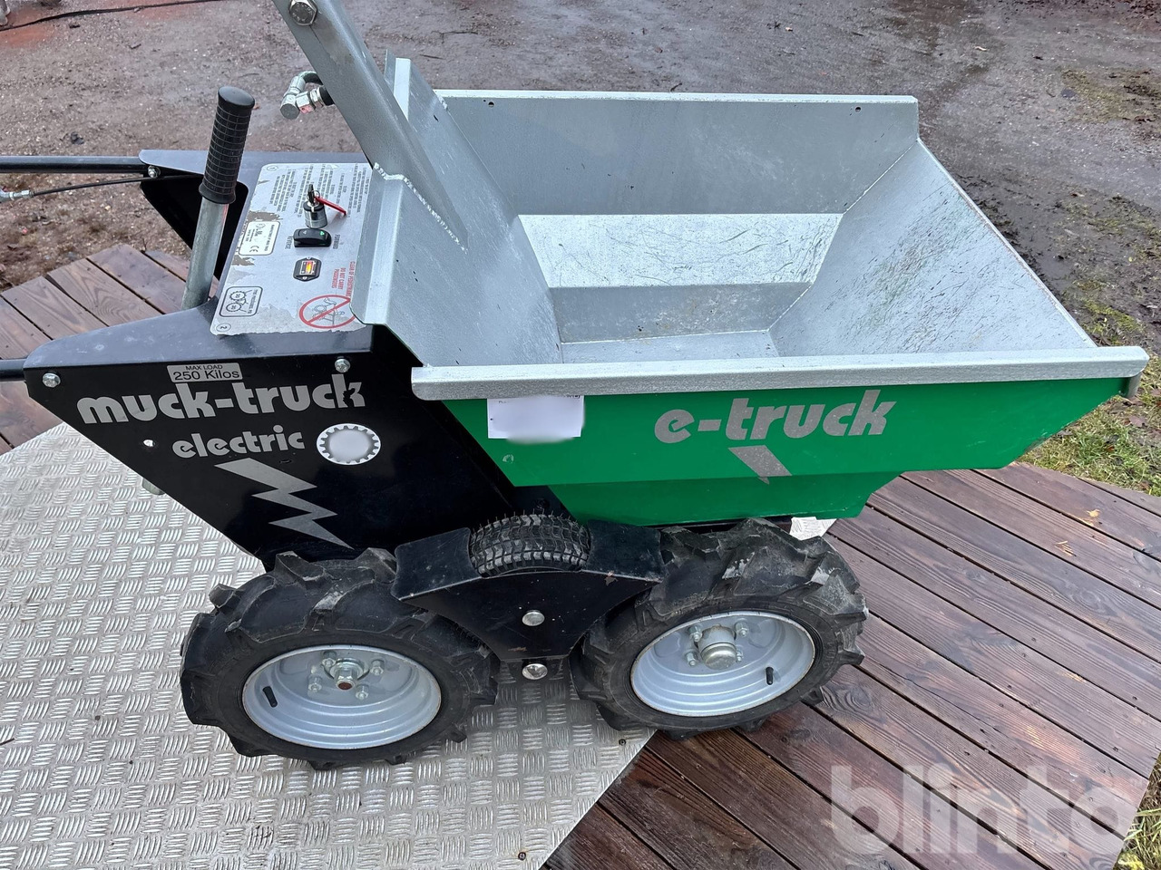 Muck-truck 250kg - Mini Tipvogn: billede 5 Muck-truck 250kg - Mini Tipvogn: billede 5