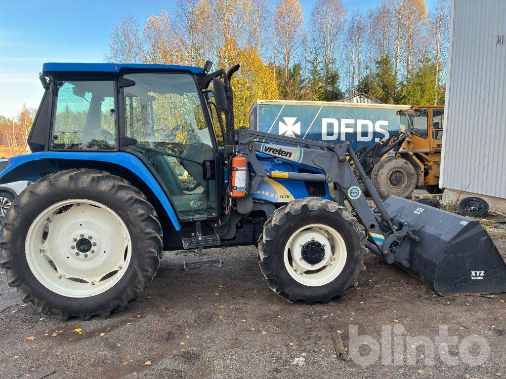 NEW HOLLAND TL70A 4WD - Traktor: billede 4 NEW HOLLAND TL70A 4WD - Traktor: billede 4