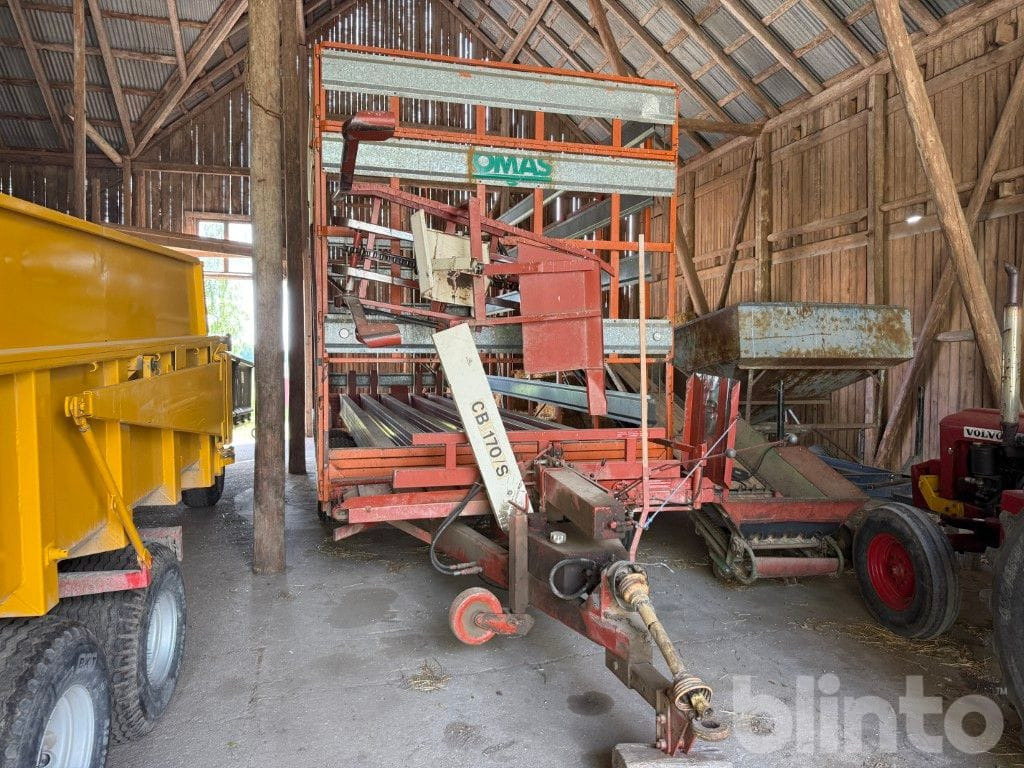 Omas CB170 S - Landbrugsvogn, Udstyr til ensilage: billede 1 Omas CB170 S - Landbrugsvogn, Udstyr til ensilage: billede 1
