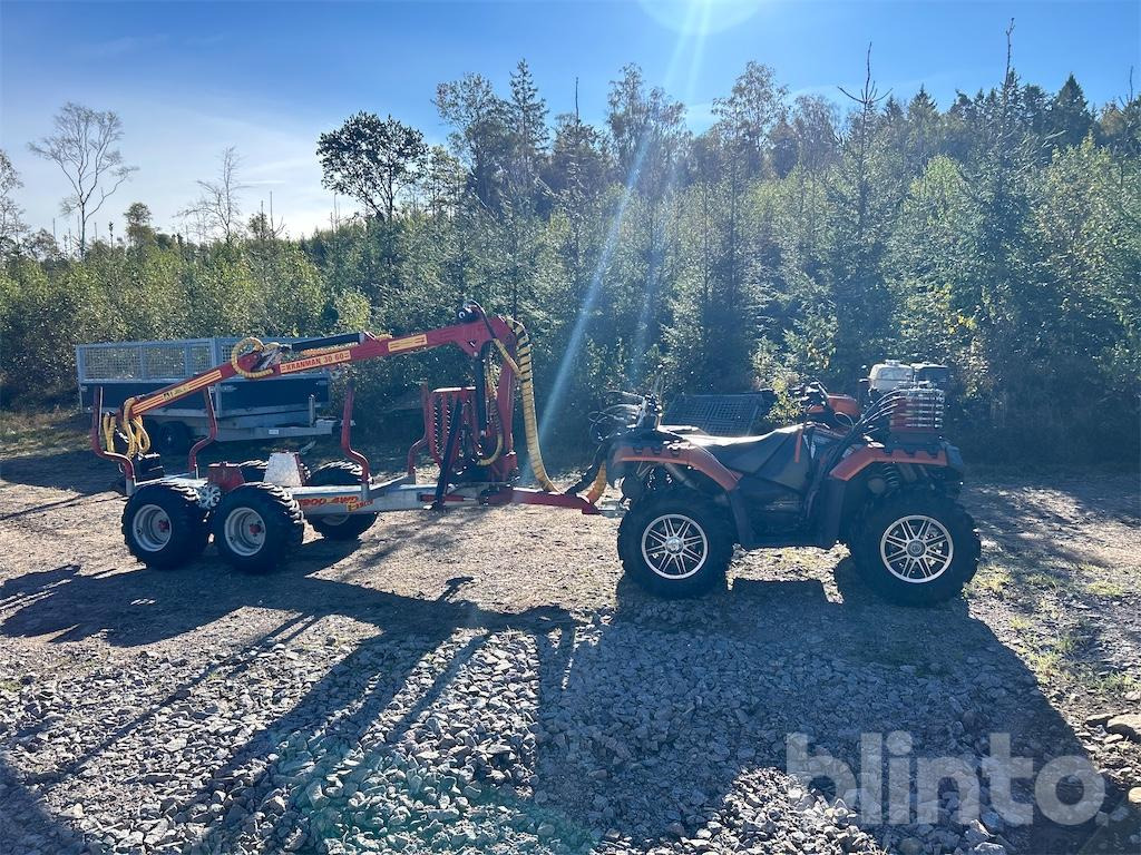 POLARIS SPORTSMAN 850 EF - ATV/ Quad, Skovvogn: billede 4 POLARIS SPORTSMAN 850 EF - ATV/ Quad, Skovvogn: billede 4