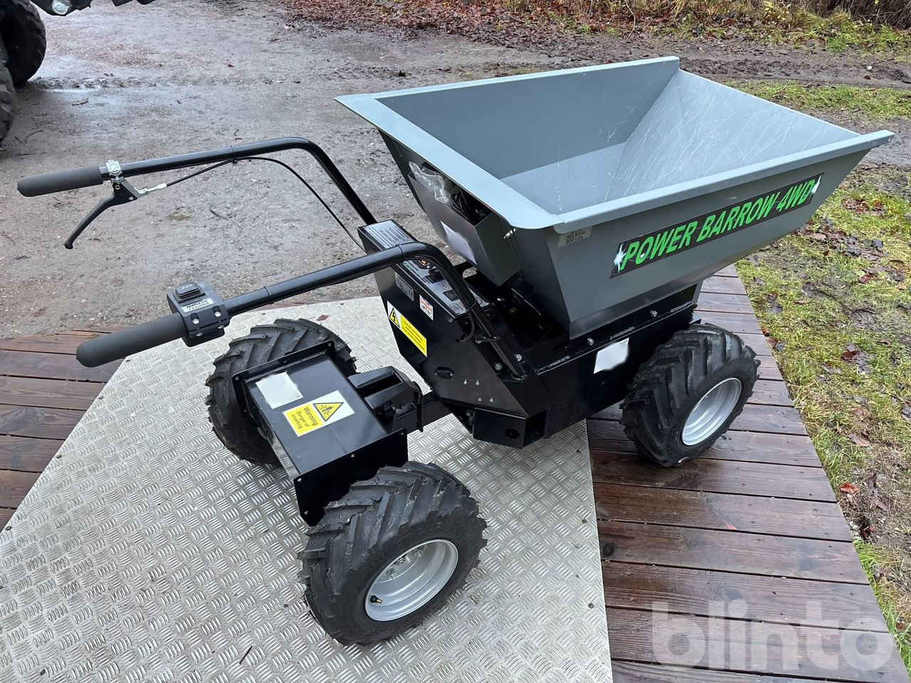 Power barrow 365 kg - Mini Tipvogn: billede 5 Power barrow 365 kg - Mini Tipvogn: billede 5