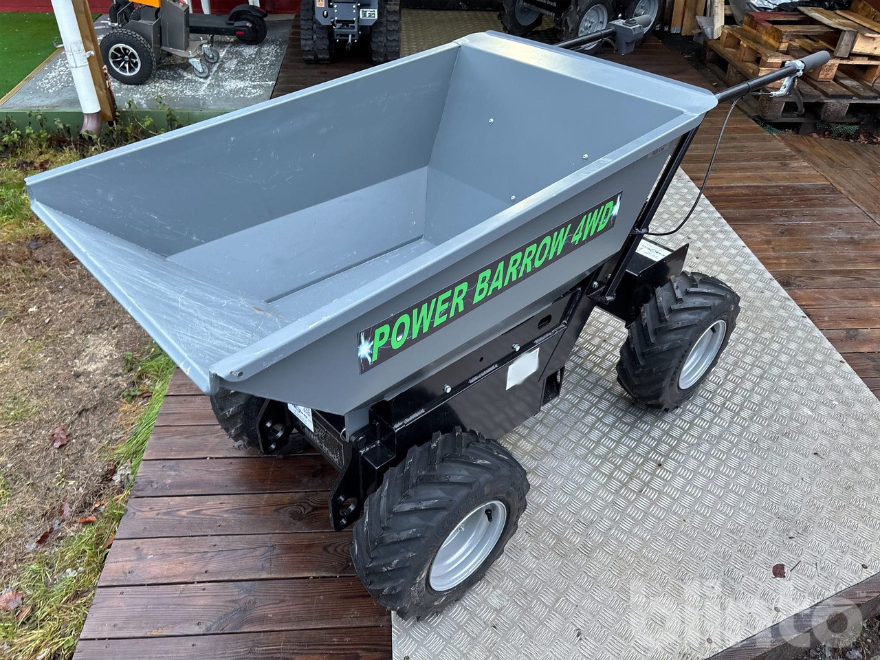 Power barrow 365 kg - Mini Tipvogn: billede 2 Power barrow 365 kg - Mini Tipvogn: billede 2