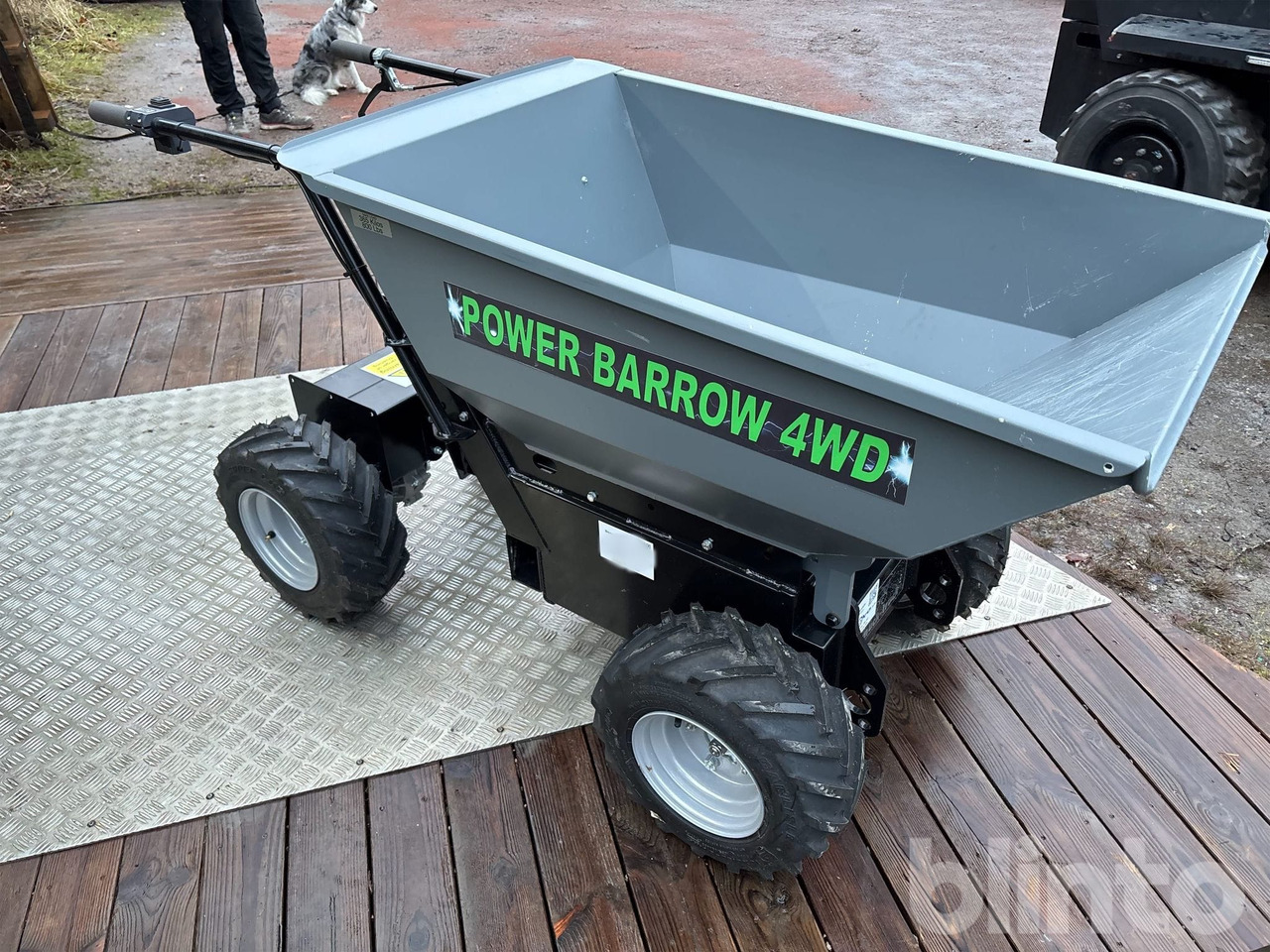 Power barrow 365 kg - Mini Tipvogn: billede 4 Power barrow 365 kg - Mini Tipvogn: billede 4