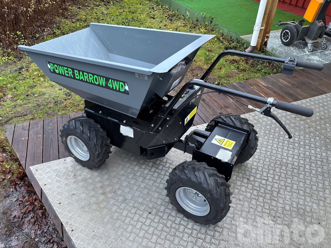 Power barrow 365 kg - Mini Tipvogn: billede 1 Power barrow 365 kg - Mini Tipvogn: billede 1