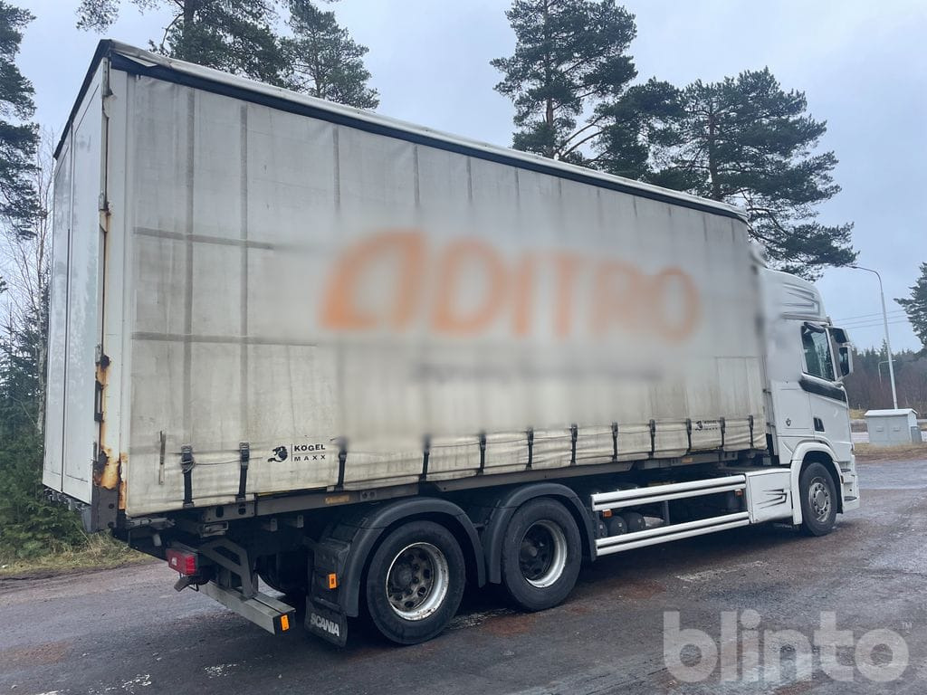 SCANIA R580 B6X2NB Nextgen - Lastbil med presenning: billede 3 SCANIA R580 B6X2NB Nextgen - Lastbil med presenning: billede 3