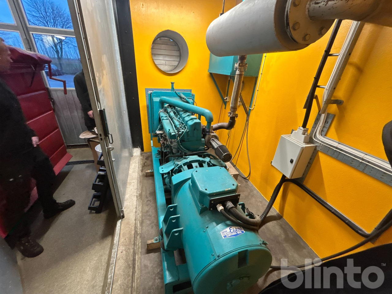 Scania Diesel - Stamford C40B - 86 timmar - Strømgenerator: billede 2 Scania Diesel - Stamford C40B - 86 timmar - Strømgenerator: billede 2