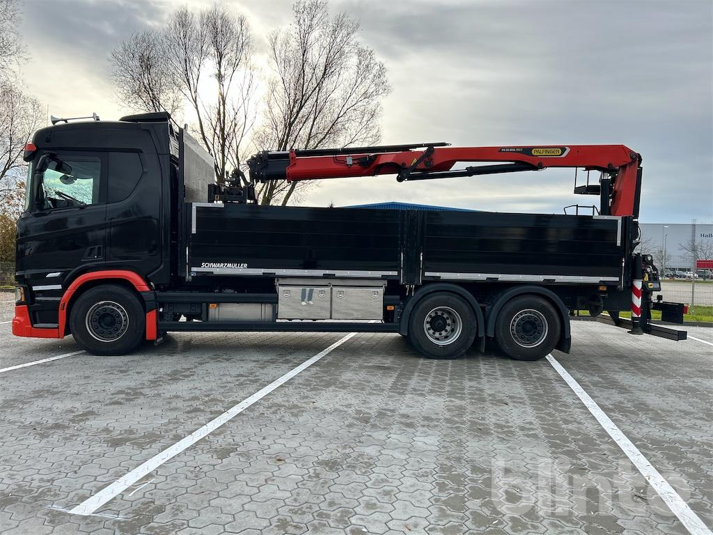 Scania R 460 B6x2*4NB Baustoffpritsche & Palfinger PK 22.001 L TEC7 Ladekran - Lastbil med lad, Lastbil med kran: billede 3 Scania R 460 B6x2*4NB Baustoffpritsche & Palfinger PK 22.001 L TEC7 Ladekran - Lastbil med lad, Lastbil med kran: billede 3