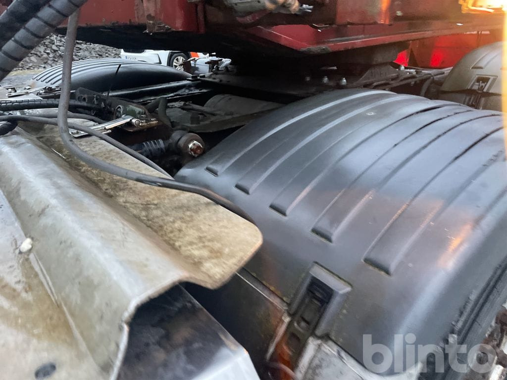 Trækker, Åben sættevogn SCANIA R124LA6X2/4 NA med trailer: billede 16