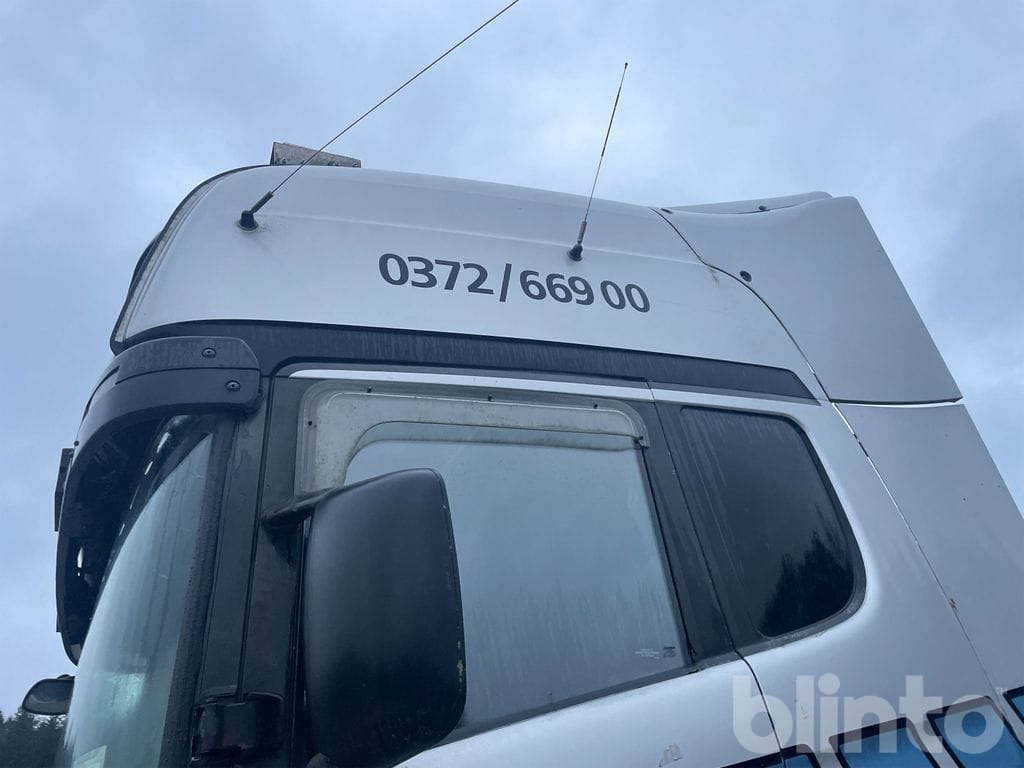 Trækker, Åben sættevogn SCANIA R124LA6X2/4 NA med trailer: billede 8