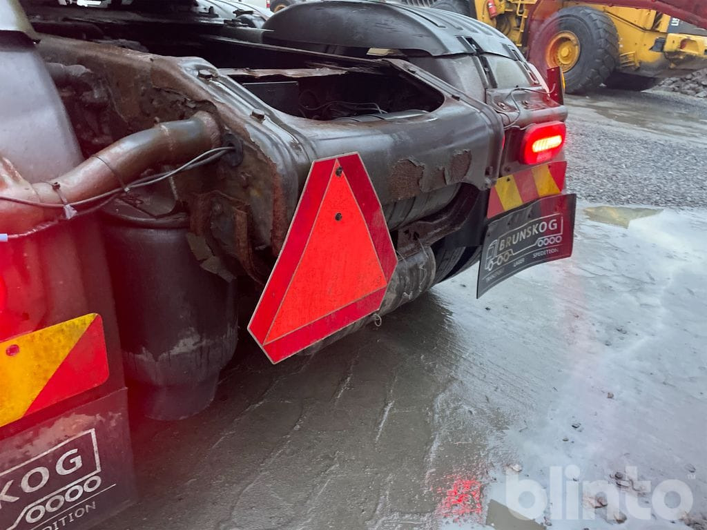 Trækker, Åben sættevogn SCANIA R124LA6X2/4 NA med trailer: billede 28