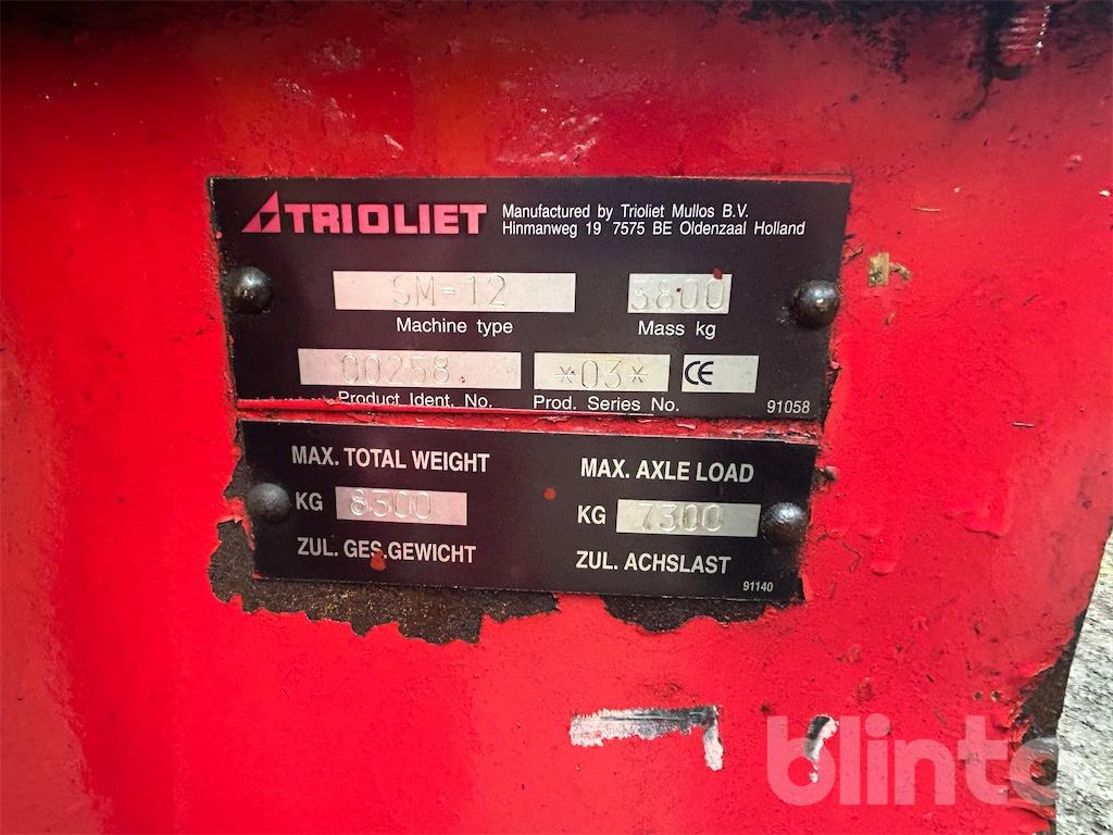 Triolet Solomix SM-12 (2003) - Fuldfoderblander: billede 5 Triolet Solomix SM-12 (2003) - Fuldfoderblander: billede 5