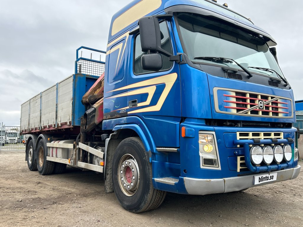 VOLVO FM12 6*2 - Tipvogn lastbil, Lastbil med kran: billede 5 VOLVO FM12 6*2 - Tipvogn lastbil, Lastbil med kran: billede 5