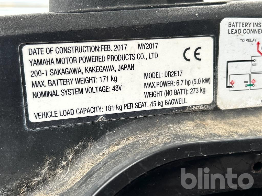 Yamaha Drive 2 E17 (2017) - Golfbil: billede 5 Yamaha Drive 2 E17 (2017) - Golfbil: billede 5
