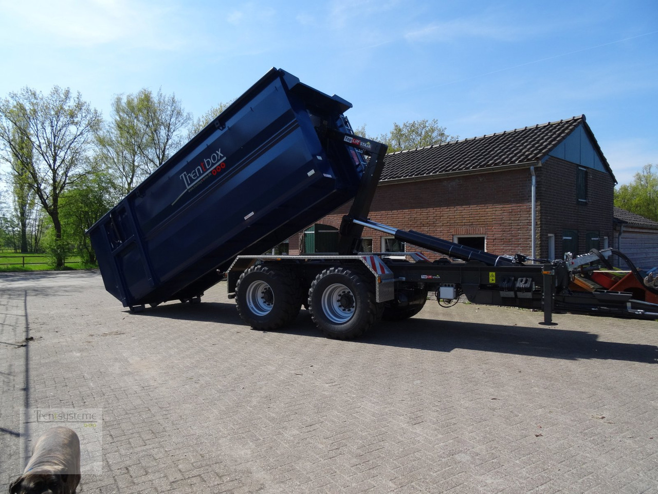 Toplift Staja TS 1862 - Kroghejsvogn/ Skip loader anhænger: billede 3 Toplift Staja TS 1862 - Kroghejsvogn/ Skip loader anhænger: billede 3