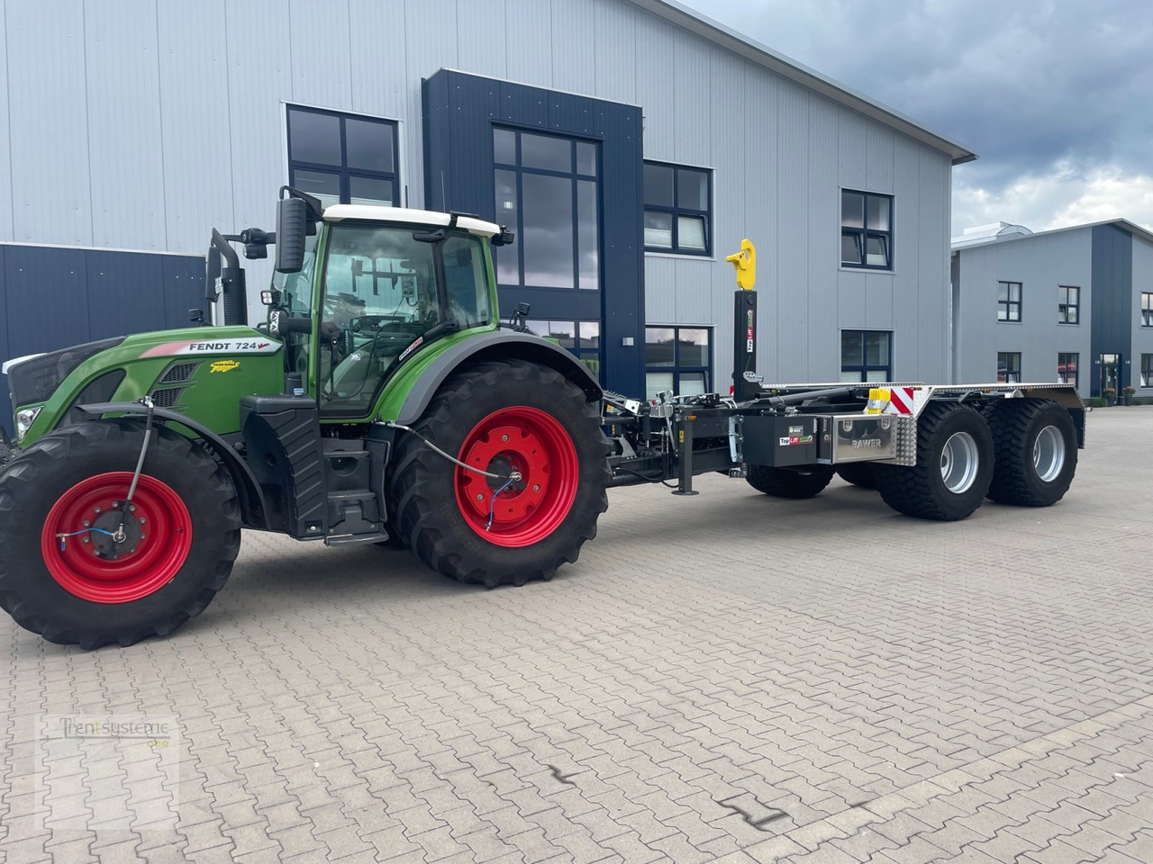 Toplift Staja TS 1862 - Kroghejsvogn/ Skip loader anhænger: billede 4 Toplift Staja TS 1862 - Kroghejsvogn/ Skip loader anhænger: billede 4