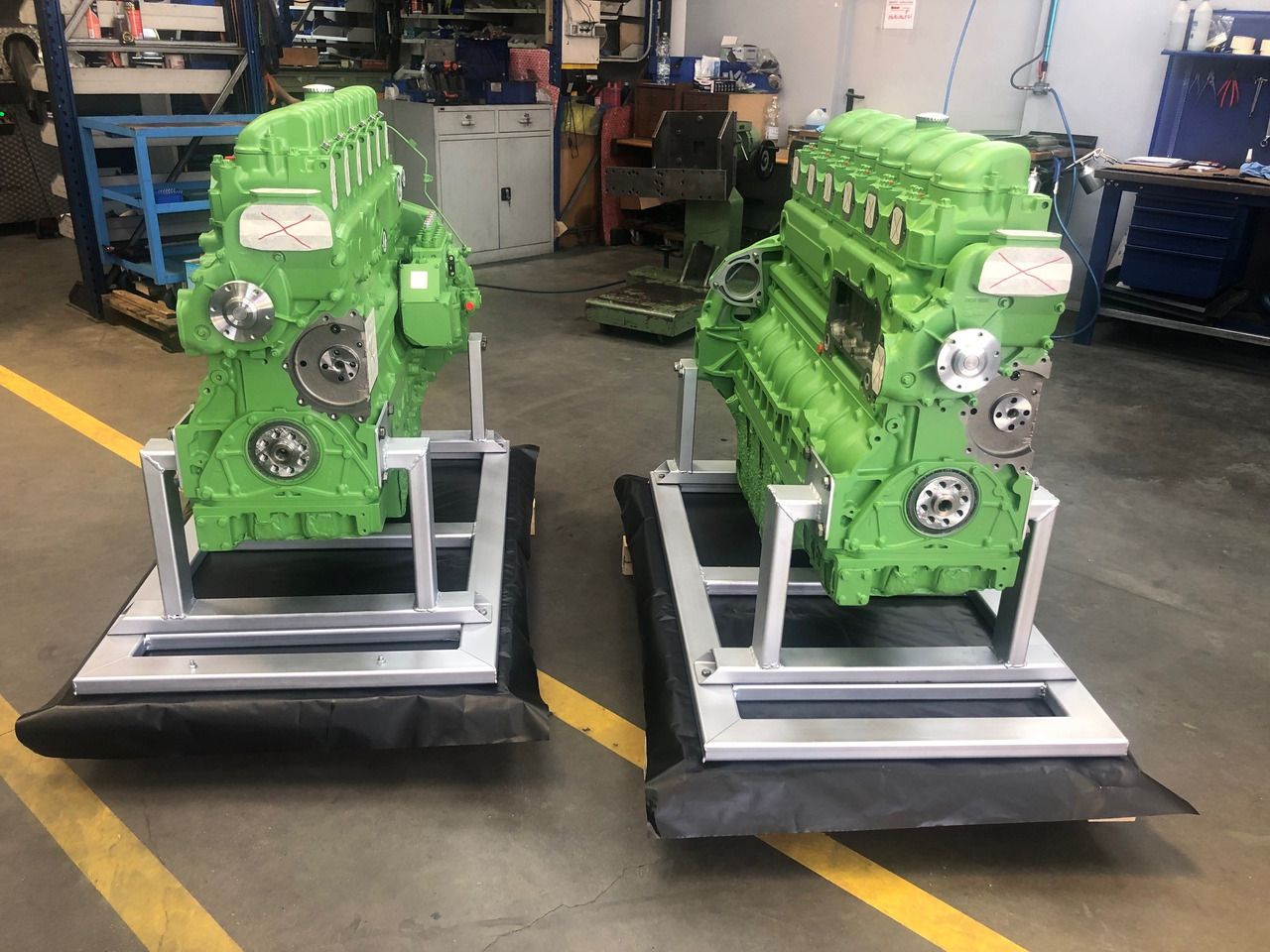 MAN MOTORE SEMI-COMPLETO MAN D2876LE403 / D2876 LE403 - Motor: billede 4 MAN MOTORE SEMI-COMPLETO MAN D2876LE403 / D2876 LE403 - Motor: billede 4