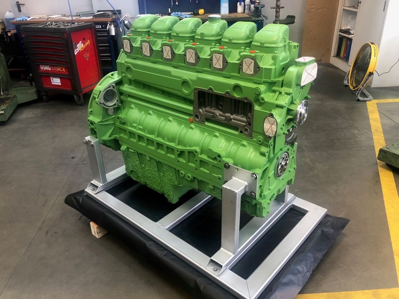 MAN MOTORE SEMI-COMPLETO MAN D2876LE403 / D2876 LE403 - Motor: billede 1 MAN MOTORE SEMI-COMPLETO MAN D2876LE403 / D2876 LE403 - Motor: billede 1