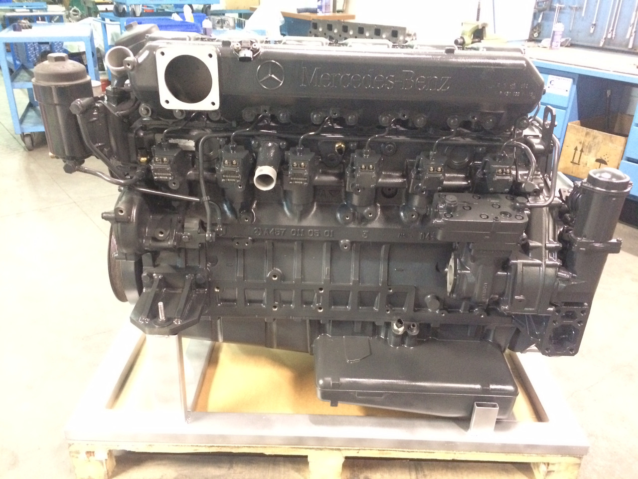 MOTORE MERCEDES OM457LA - VAR. 457.944 - EURO 3 - COMPLETO - Motor: billede 4 MOTORE MERCEDES OM457LA - VAR. 457.944 - EURO 3 - COMPLETO - Motor: billede 4