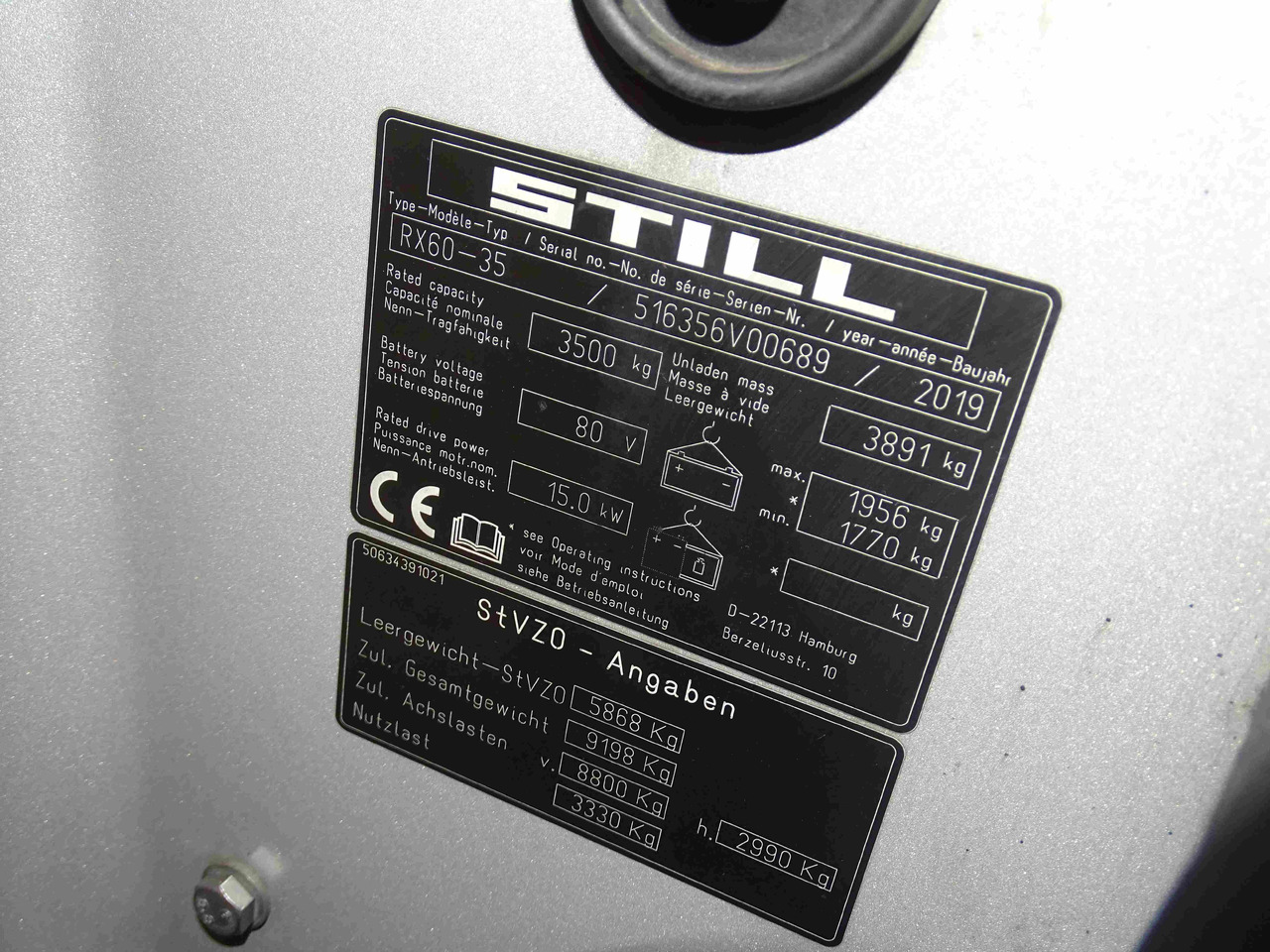 Still RX60-35 - El gaffeltruck: billede 5 Still RX60-35 - El gaffeltruck: billede 5