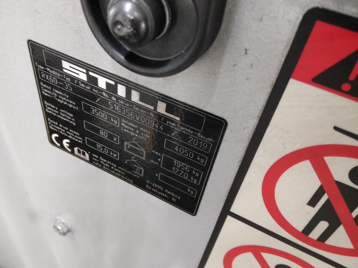 Still RX60-35 - El gaffeltruck: billede 5 Still RX60-35 - El gaffeltruck: billede 5