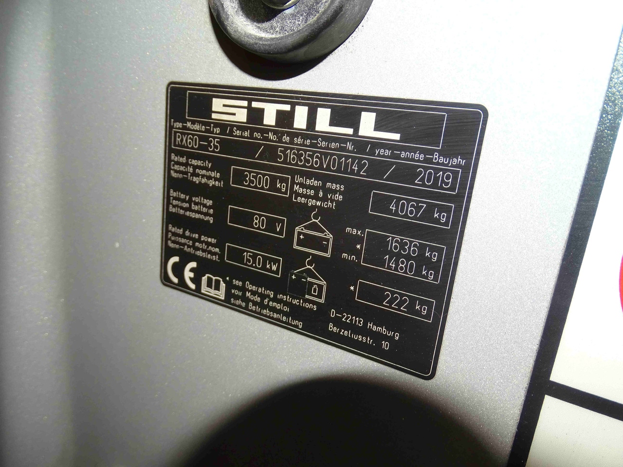 Still RX60-35 - El gaffeltruck: billede 4 Still RX60-35 - El gaffeltruck: billede 4