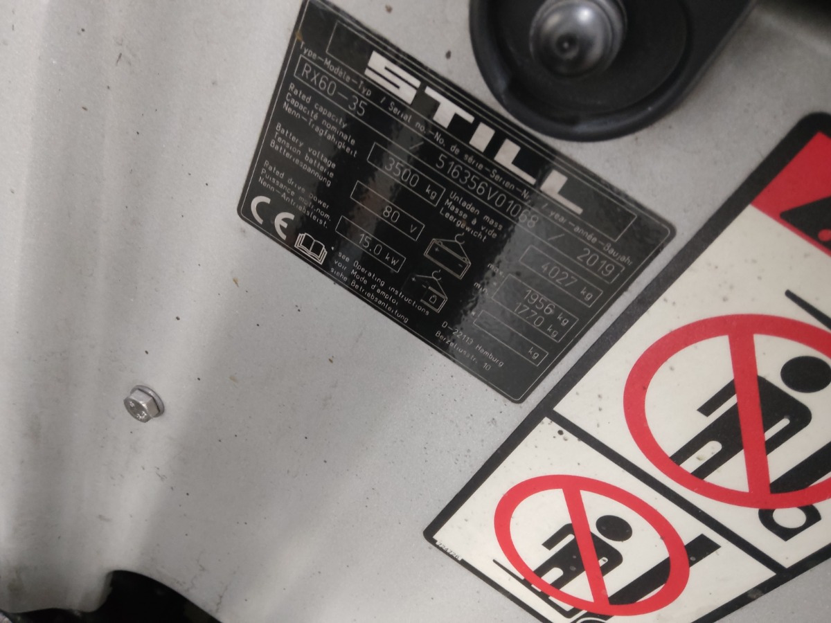 Still RX60-35 - El gaffeltruck: billede 5 Still RX60-35 - El gaffeltruck: billede 5