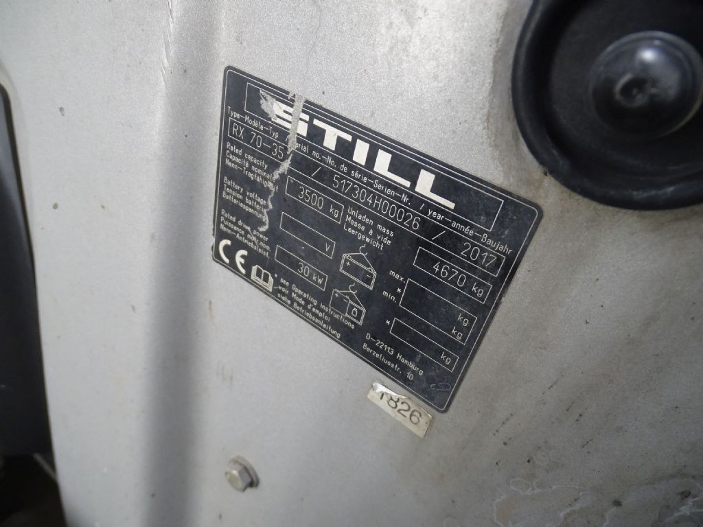 Still RX70-35 - Diesel gaffeltruck: billede 5 Still RX70-35 - Diesel gaffeltruck: billede 5