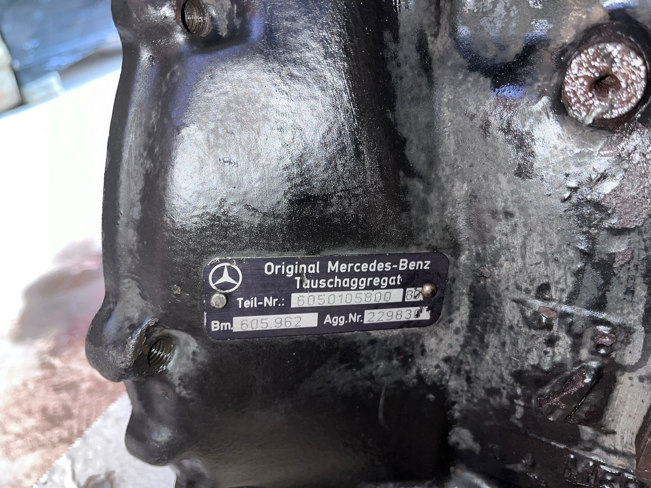 MERCEDES-BENZ Sprinter OM605 - Motor for Varebil: billede 3 MERCEDES-BENZ Sprinter OM605 - Motor for Varebil: billede 3