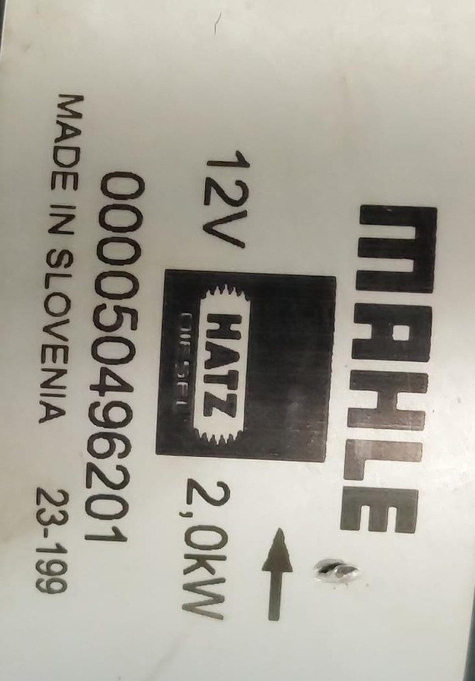 Mahle 000050496201 - Starter for Lastbil: billede 3 Mahle 000050496201 - Starter for Lastbil: billede 3