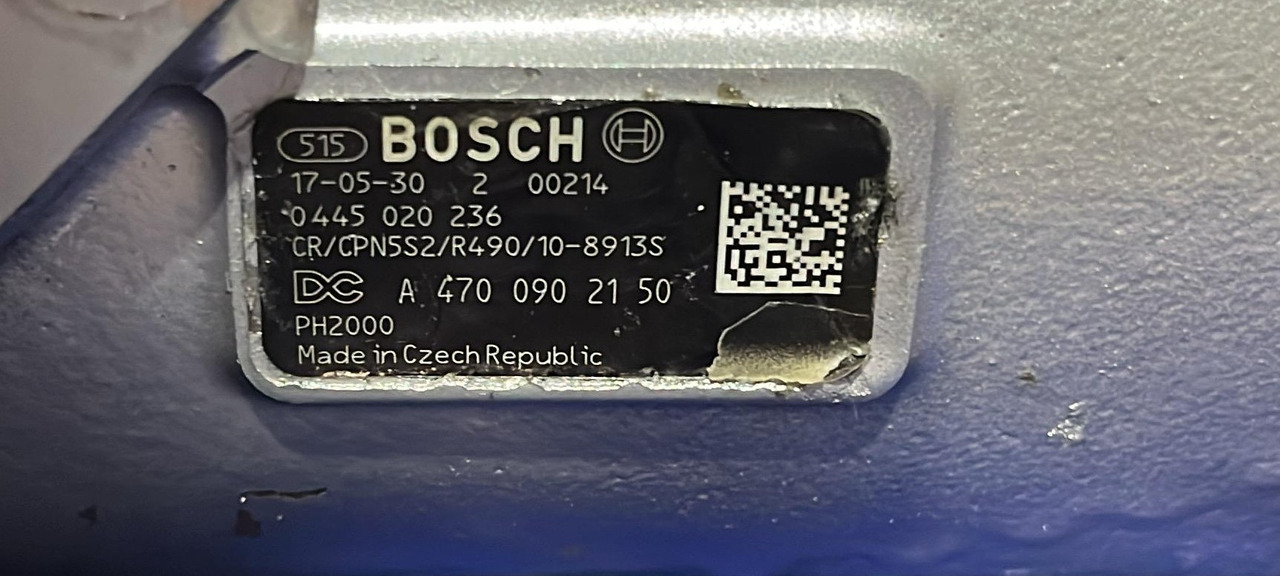 Mercedes Actros MP4 Diesel Pump A4700902150 Euro 6 - Brændstofpumpe: billede 5 Mercedes Actros MP4 Diesel Pump A4700902150 Euro 6 - Brændstofpumpe: billede 5