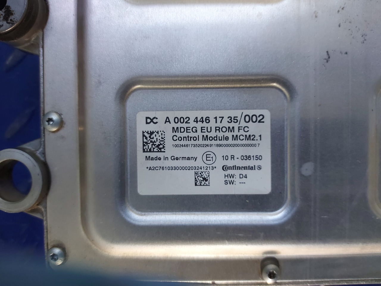 Mercedes Actros MP4 MCM A0024461735 Reconditioned - Kontrol blok for Lastbil: billede 4 Mercedes Actros MP4 MCM A0024461735 Reconditioned - Kontrol blok for Lastbil: billede 4