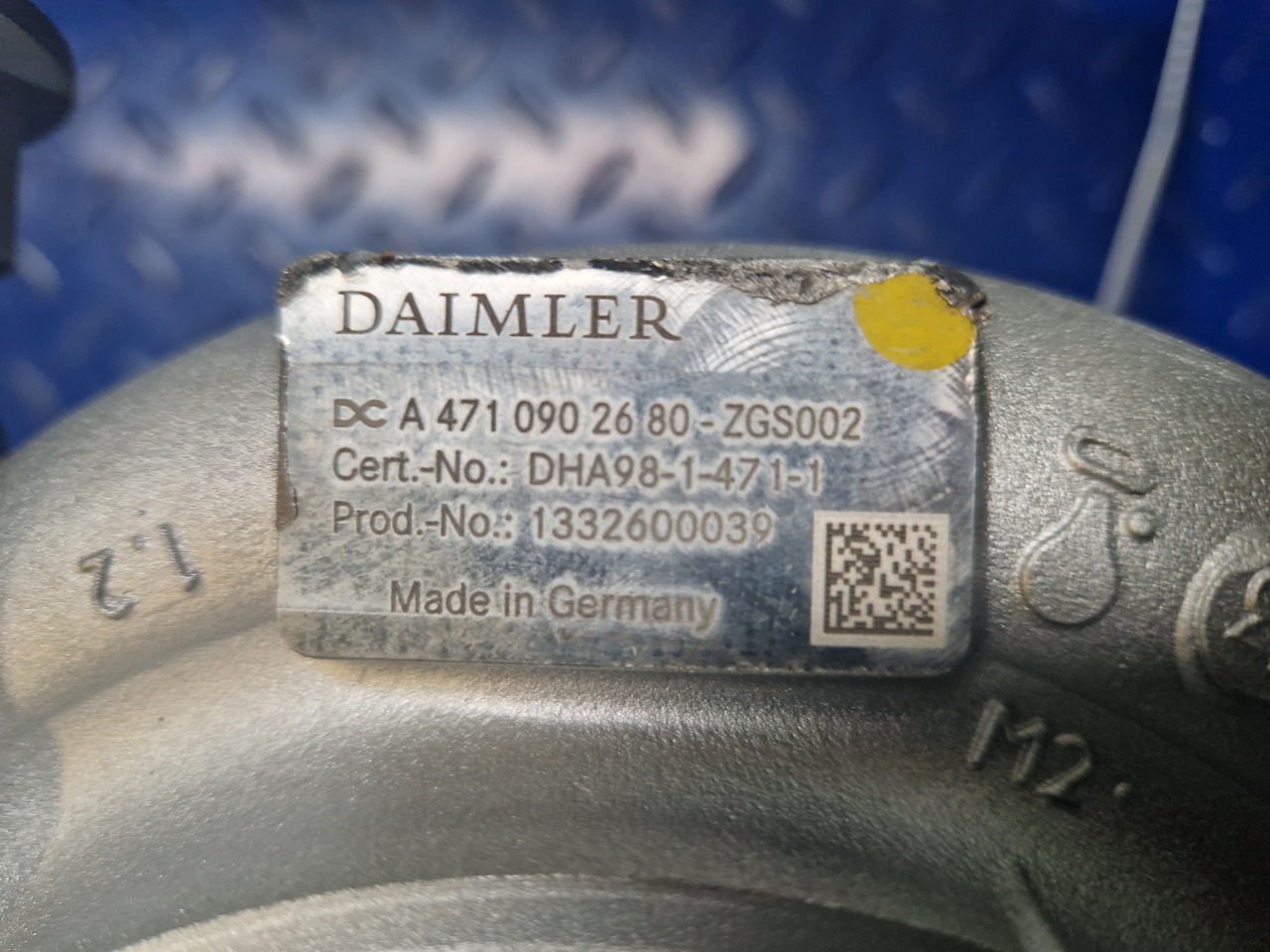 MERCEDES-BENZ A4710902680 Actros Mp4 - Reservedel for Øvrig maskin: billede 2 MERCEDES-BENZ A4710902680 Actros Mp4 - Reservedel for Øvrig maskin: billede 2