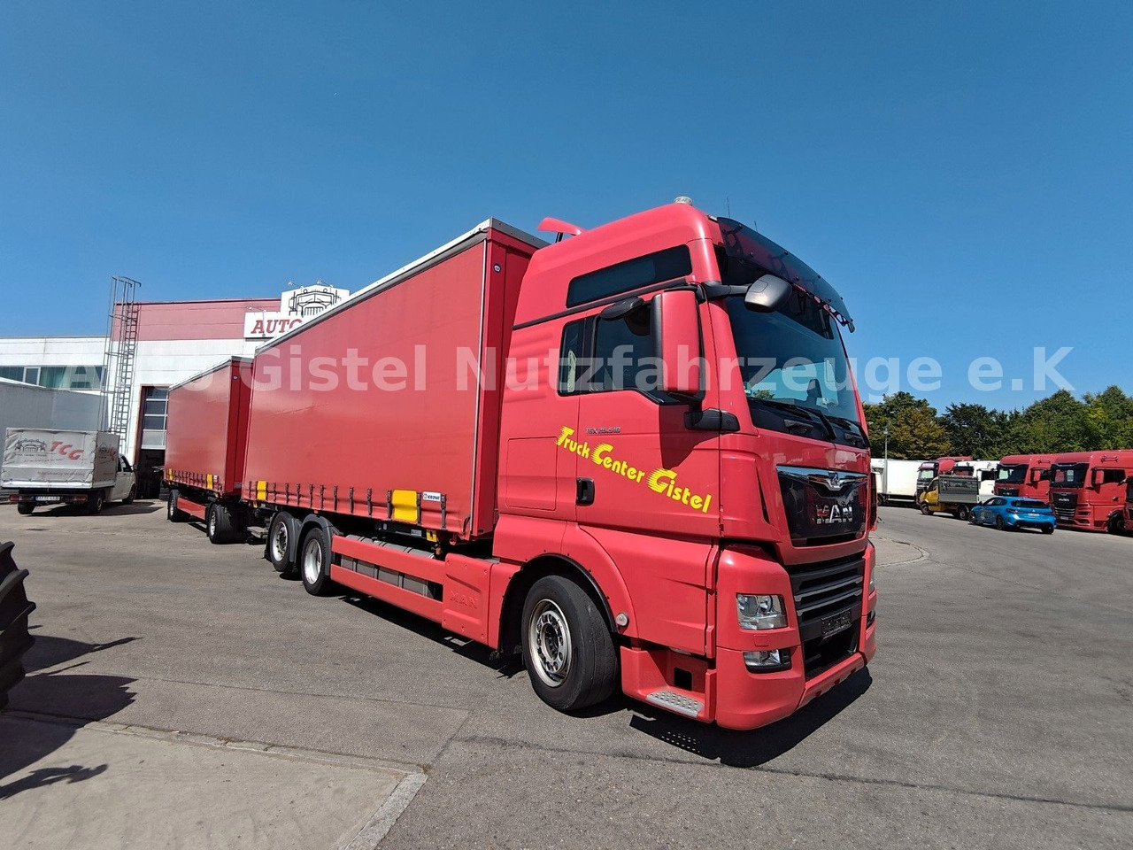 MAN TGX 26.510 6x2-4 LL*WB*Krone AZ18 + Krone WP7.3 - Containerbil/ Veksellad lastbil: billede 1 MAN TGX 26.510 6x2-4 LL*WB*Krone AZ18 + Krone WP7.3 - Containerbil/ Veksellad lastbil: billede 1