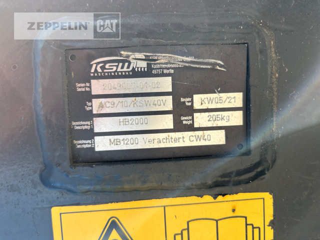 Atlas-Copco MB1500 Hydraulikhamm - Hydraulisk hammer for Entreprenørmaskin: billede 5 Atlas-Copco MB1500 Hydraulikhamm - Hydraulisk hammer for Entreprenørmaskin: billede 5