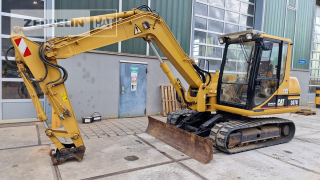 Minigravemaskine Cat 307B: billede 1