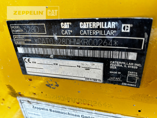 Cat 328DTUNNEL - Tunnelboremaskine: billede 2 Cat 328DTUNNEL - Tunnelboremaskine: billede 2