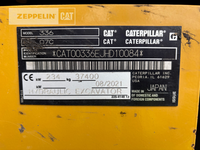 Cat 336-07C - Bæltegravemaskine: billede 2 Cat 336-07C - Bæltegravemaskine: billede 2
