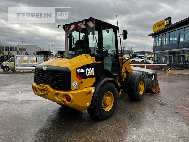 Cat 907M - Gummihjulslæsser: billede 4 Cat 907M - Gummihjulslæsser: billede 4