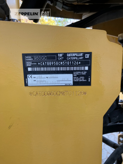 Cat 950GC - Gummihjulslæsser: billede 4 Cat 950GC - Gummihjulslæsser: billede 4