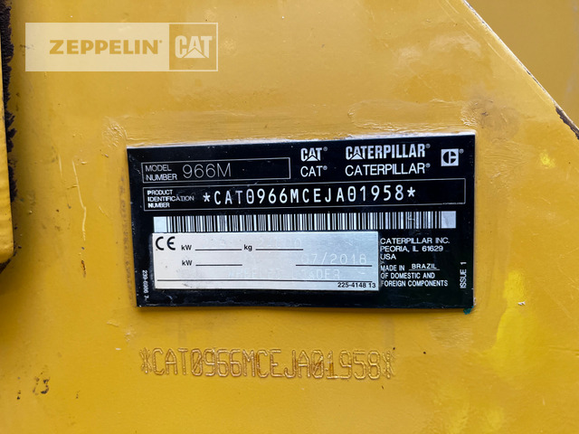 Gummihjulslæsser Cat 966M: billede 28