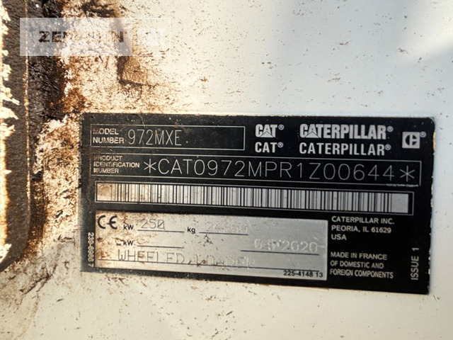 Cat 972MXE - Gummihjulslæsser: billede 3 Cat 972MXE - Gummihjulslæsser: billede 3
