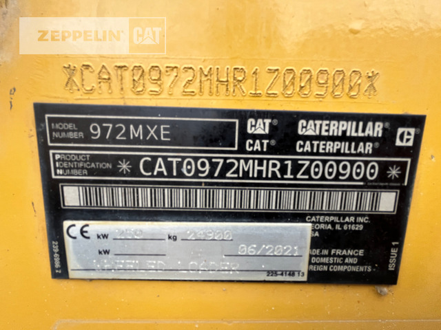 Gummihjulslæsser Cat 972MXE: billede 15
