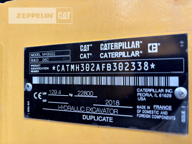 Cat MH3022-06C - Materialhåndteringsmaskine: billede 5 Cat MH3022-06C - Materialhåndteringsmaskine: billede 5