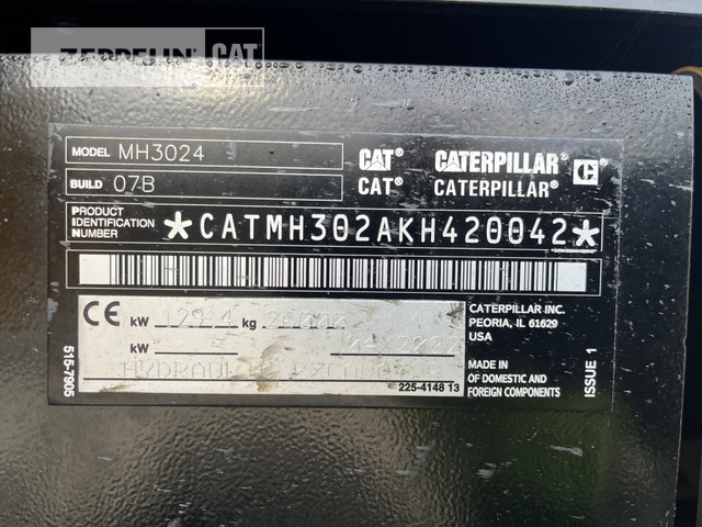 Cat MH3024-07A - Materialhåndteringsmaskine: billede 2 Cat MH3024-07A - Materialhåndteringsmaskine: billede 2