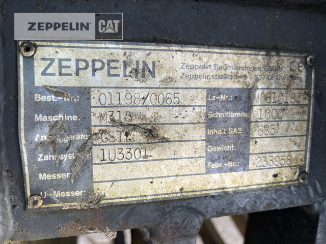 Zeppelin Sieblöffel MS10 - Sorteringsskovl: billede 3 Zeppelin Sieblöffel MS10 - Sorteringsskovl: billede 3