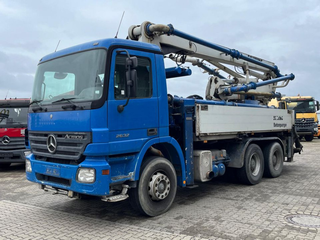 MERCEDES-BENZ Actros 2632 6x4 Betonpumpe Schwing 24m - Betonpumpe: billede 1 MERCEDES-BENZ Actros 2632 6x4 Betonpumpe Schwing 24m - Betonpumpe: billede 1